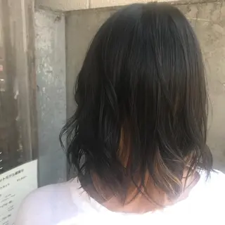 ミディアム AOI✩⡱ y2kネイルのネイルデザイン