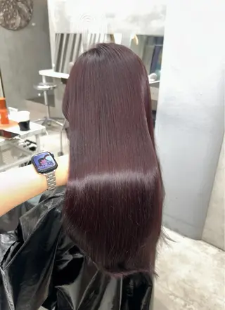 ロング カラー 💖原宿/韓国ヘア 顔周りカット/Rioのヘアスタイル