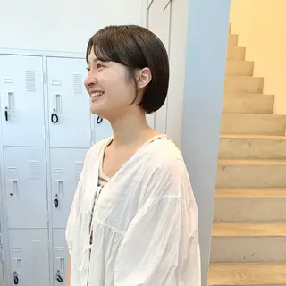 ショート aoi /パーマ /まるみショートのヘアスタイル