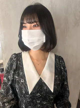 ショート カラー ヘアアレンジ stylist/蛯谷 珠里のヘアスタイル