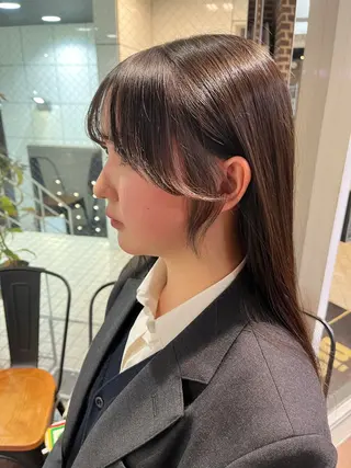 ミディアム カットパーマ あさみのヘアスタイル