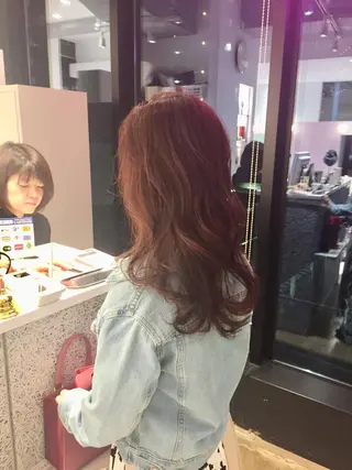 セミロング 所渉/韓国レイヤー /ウルフカットのヘアスタイル