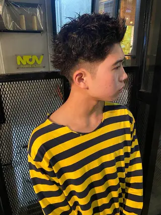 ショート メンズ charme所属・💈メンズカット ✂︎伊藤大輝💈のヘアスタイル