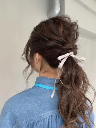 ヘアアレンジ KISS SWAN所属・B E C H I C O〔べち子〕のヘアスタイル