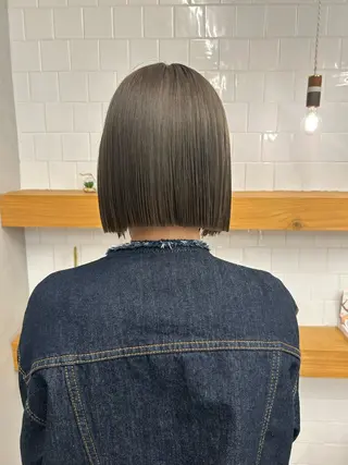 ショート カラー 、 、のヘアスタイル