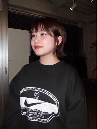 ショート カラー swag所属・マユウ 豊橋のヘアスタイル