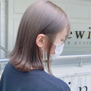 ミディアム 韓国カットパーマ✂︎ Toshiのヘアスタイル