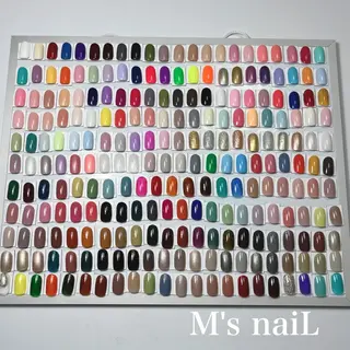 ネイル M's  naiL  大井町駅徒歩5分　新規ネイルサロン所属・M's  nailL エムズネイルのネイルデザイン