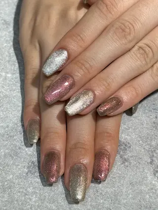 ネイル Minamo 🩵のネイルデザイン