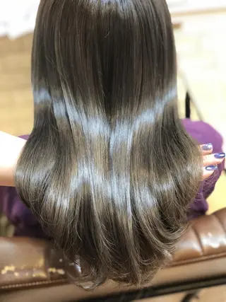 ロング カラー [髪質改善] 北生駒 店長/古居聖理のヘアスタイル