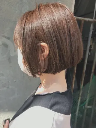 ショート さの あやねのヘアスタイル