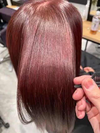 カラー NYLON.所属・ブリーチ/縮毛矯正 ❤️‍🔥シンノスケのヘアスタイル