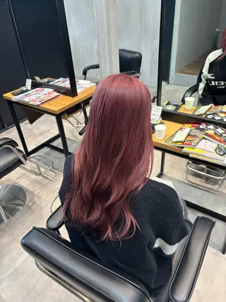 ロング カラー La fith hair wille 福山店【ラフィス ヘアー ヴィレ】所属・片平 帆香のヘアスタイル