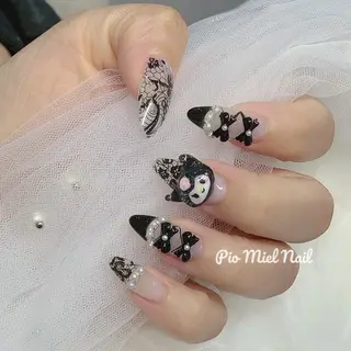 ネイル momo 長さだしのネイルデザイン