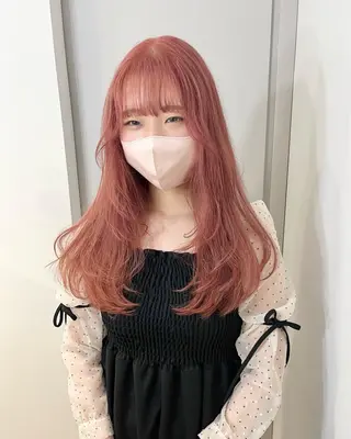ロング カラー ヘアアレンジ 🎀taro ブリーチなしカラーのヘアスタイル