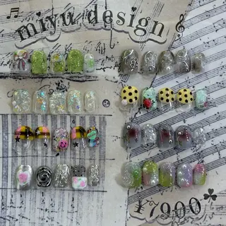 ネイル ニコネイル下北沢店所属・miyu ˚ ༘ ೀのネイルデザイン