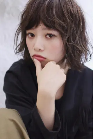 ショート カラー パーマ 下北沢 soiのヘアスタイル