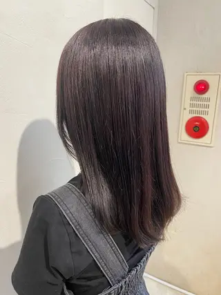 セミロング カラー 🩶 AIRA / 透明感カラー 🩶のヘアスタイル