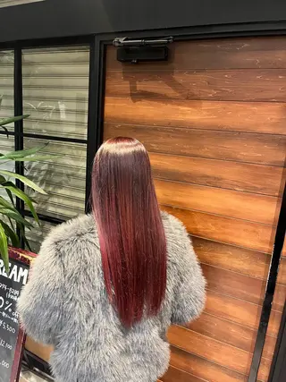 カラー 誰もが憧れる艶髪✨ /アレンジヘア🎀のヘアスタイル