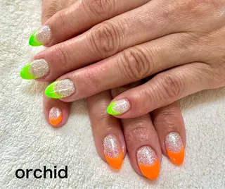 ネイル orchid ♡オーキッドのネイルデザイン