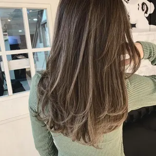 セミロング カラー grow恵比寿【グロウ】髪質改善/ハイライト/ブリーチ/レイヤーカット所属・奥野 貴史　代表　レイヤーのヘアスタイル