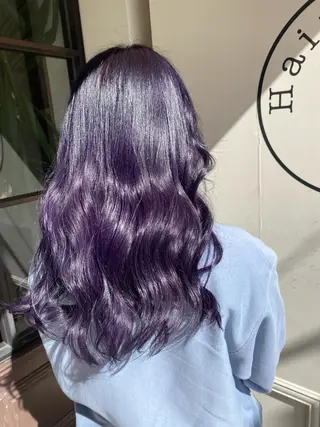 ロング カラー 川越 輝梨奈のヘアスタイル