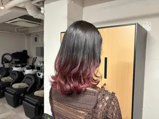 ミディアム tokute 中野真咲🐺のヘアスタイル