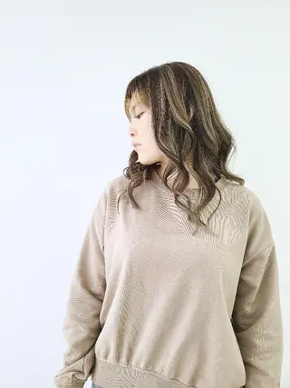 セミロング 🎗️髪質改善・美髪 艶髪🥇小西邦生のヘアスタイル