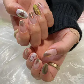 ネイル 新井 ひなののネイルデザイン