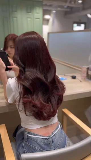 ロング 髪質改善/美髪師/ 田邊翔伍のヘアスタイル