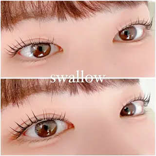 swallow 奈良西大寺店のマツエク・マツパデザイン