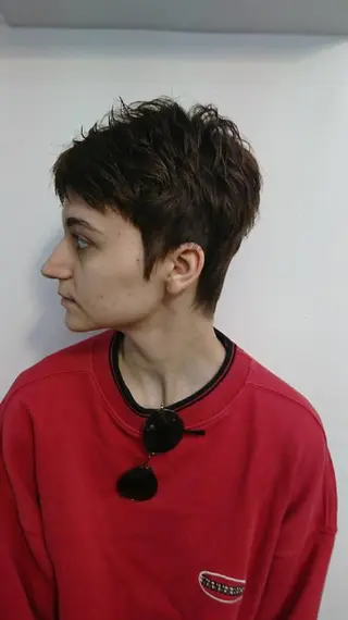 ショート 齋藤  愛美のヘアスタイル