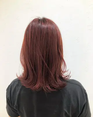 セミロング カラー ニュアンスカラー🫧 加納のヘアスタイル