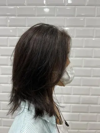 ミディアム SORA麻布十番店所属・細井 敦生のヘアスタイル