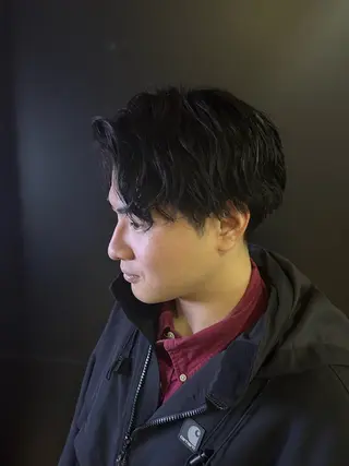 ショート パーマ メンズ 【メンズパーマ特化】 🍏網中勇喜のヘアスタイル