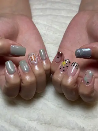 ネイル nail salon mu ; u所属・nailsalon mu ; uのネイルデザイン