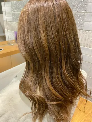 セミロング カラー ヘアアレンジ 久米 治仁のヘアスタイル