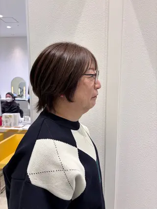 ショート カラー 🩶米澤 美月🩶のヘアスタイル