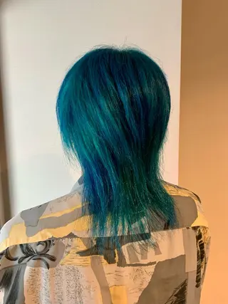 ミディアム メンズ うしだ かおるのヘアスタイル