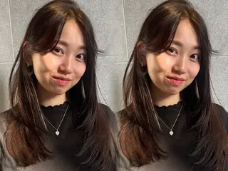 ロング カラー 山崎/ボブ縮毛矯正 レイヤー髪質改善のヘアスタイル