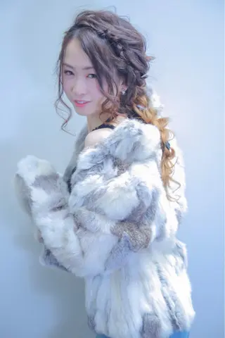 ヘアアレンジ 伊藤 裕貴のヘアスタイル