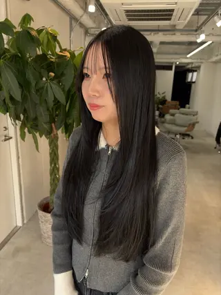 ロング kyoモデル 募集中のヘアスタイル