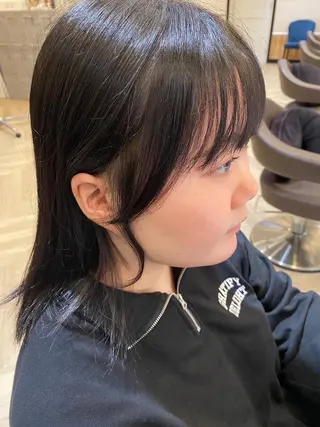セミロング 髪質改善　ブリーチ ｆｉｔｉ横須賀中央のヘアスタイル