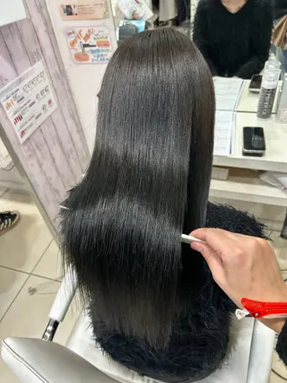 ロング 【髪質改善カラー】 瀧田嵐士🇰🇷のヘアスタイル