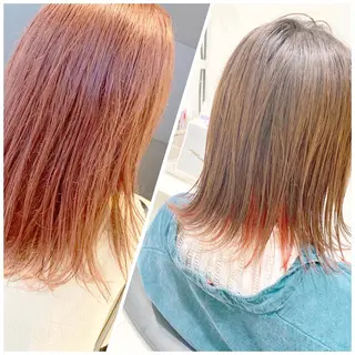 ミディアム カラー 東北No.1完全個室 💐梶谷社長のヘアスタイル