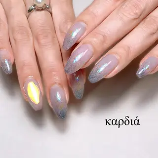 ネイル καρδιά -ｶﾙﾃﾞｨｱ-のネイルデザイン