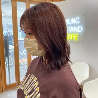 ミディアム SUNC🍀大熊 花奈絵🍀のヘアスタイル