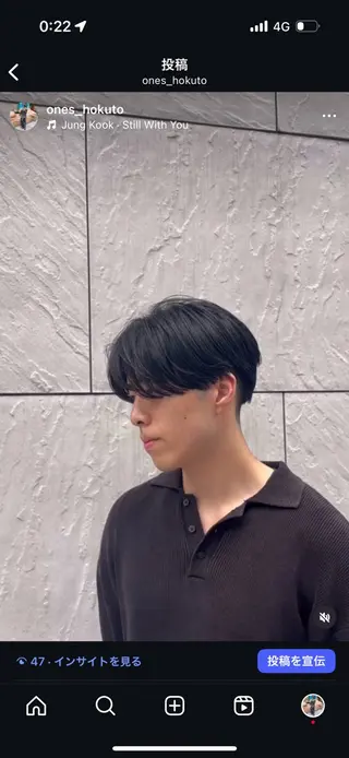 パーマ メンズハイトーン 北斗💍レイヤーのヘアスタイル