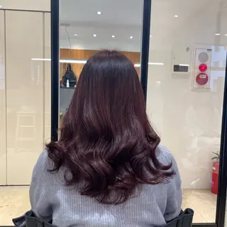 セミロング カラー 後藤 香乃のヘアスタイル