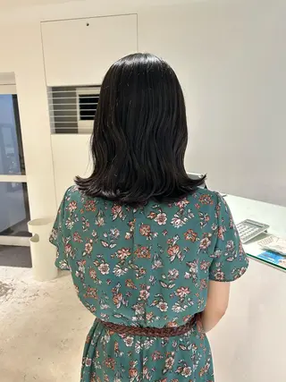 ミディアム カラー 透明感カラー🫧 nanohaのヘアスタイル